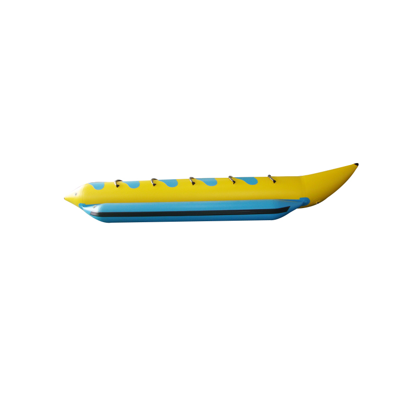 Precio de fábrica al por mayor bote inflable de agua de plátano 