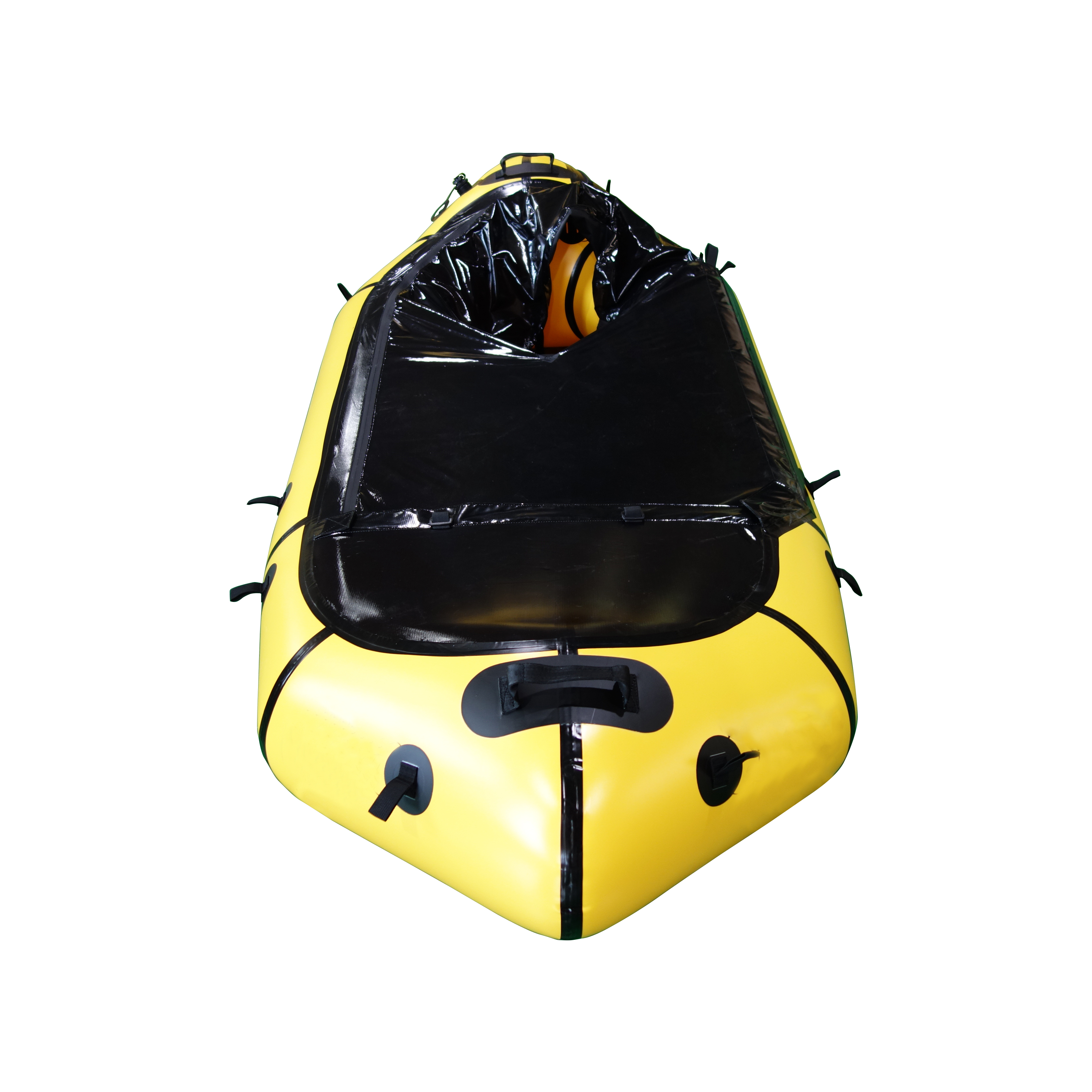 Yellow Ti Zip Packraft Aventura al aire libre Caza Packrafting Whitewater