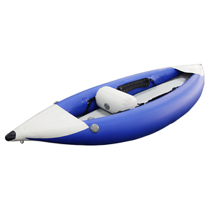 Kayak canoa hinchable 1 plaza con cubierta desmontable