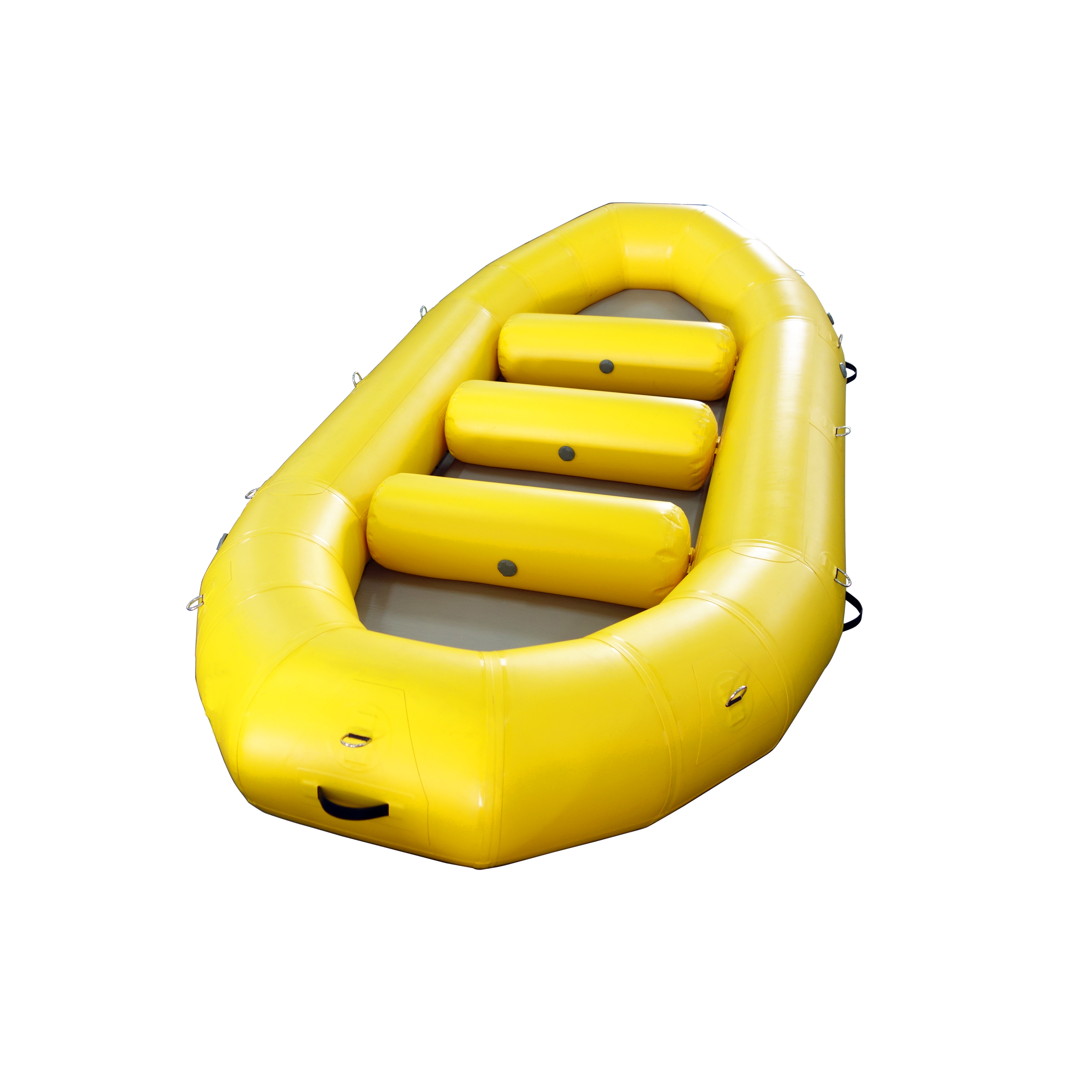 Balsa inflable amarilla del barco del deporte del rescate de la vida de DWF
